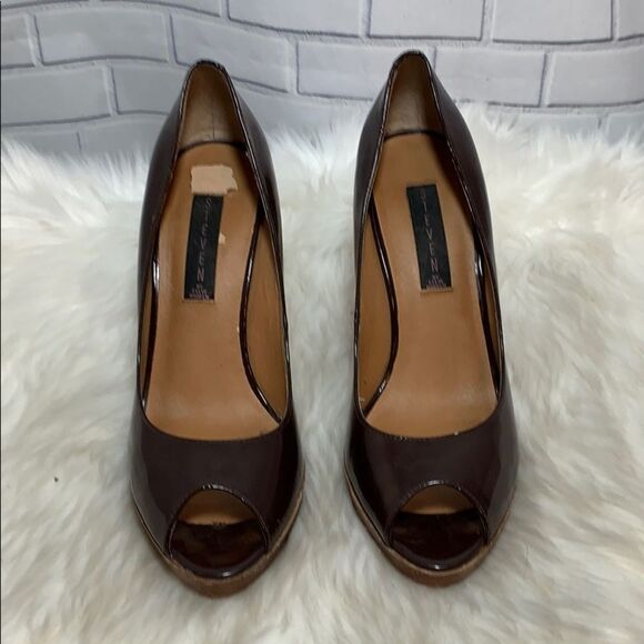 Steven By Steve Madden Brown Platform Heels Sz 10 - Picture 6 of 6